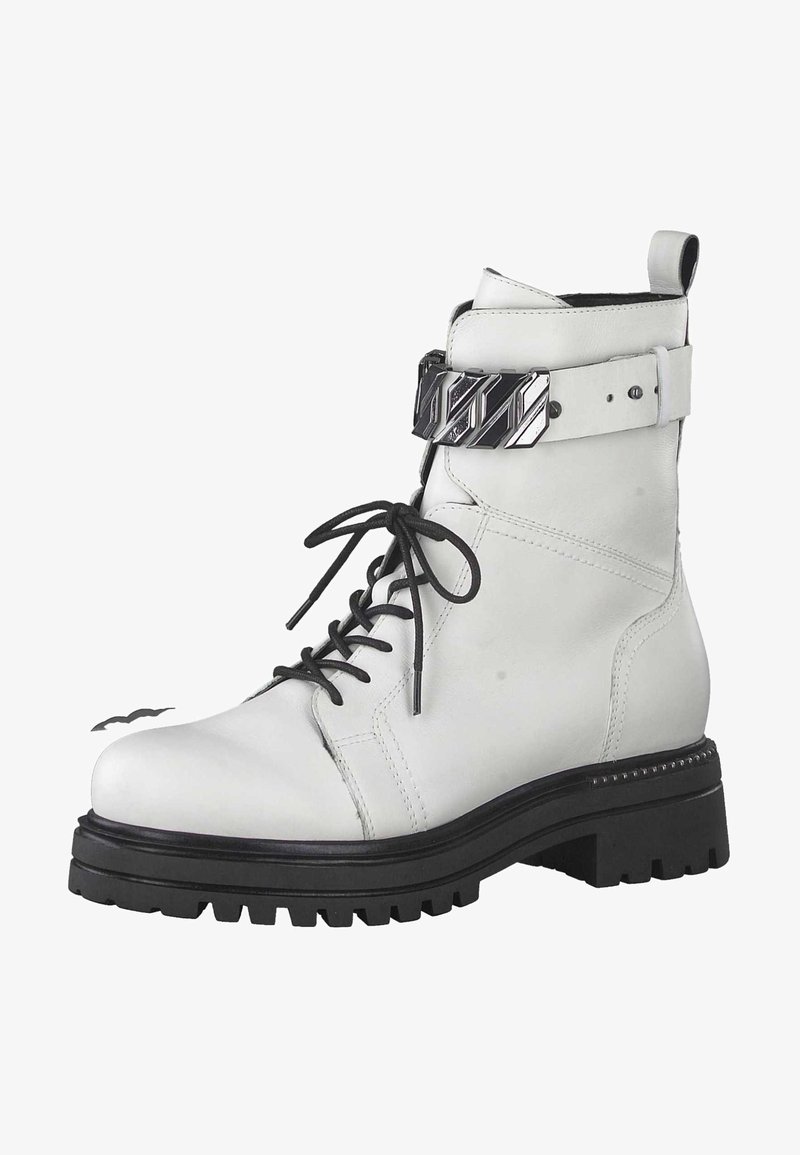 Tamaris Cowboy/biker ankle boot - white 100