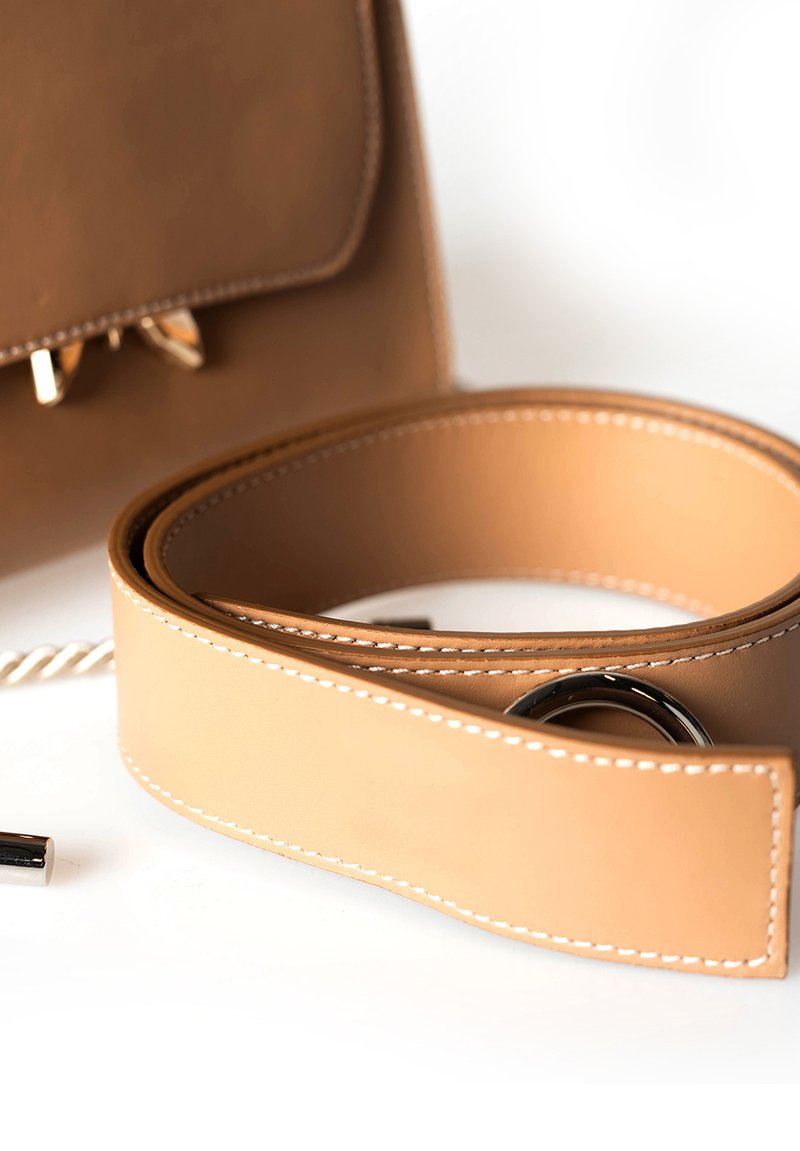 Damen Taschen | Patrizia Pepe Handtasche beowy/apricot - YE15398 Damen Taschen | Patrizia Pepe Handtasche beowy/apricot - YE15398