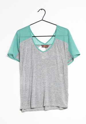T-shirt med print - grey