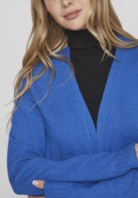 VILA VIRIL OPEN NOOS - Cardigan - lapis blue