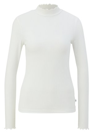 QS MIT ROLLSAUM - Longsleeve - ecru