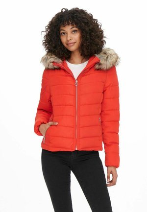 ONLY ONLNEWELLAN QUILTED - Žieminė striukė - red alert