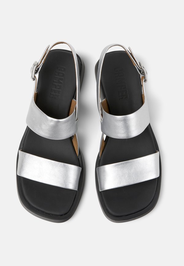 DANA - Sandals - rebound silver dana2