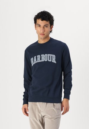 SKIPTON RELAXED FIT CREW NECK - Sweatshirt - navy