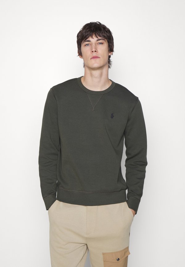 MARLED DOUBLE-KNIT SWEATSHIRT - Sweatshirt - company olive
