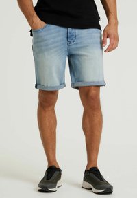 CHASIN' - CROWN.S BARKIS - Denim shorts - denim Thumbnail Image 1