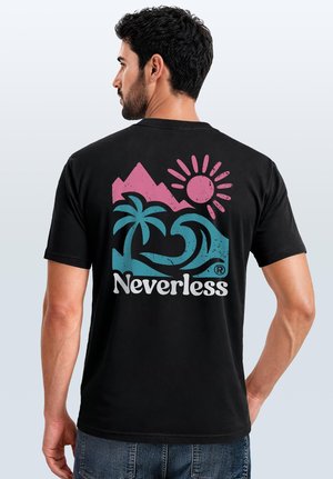 Neverless, T-Shirt print - schwarz