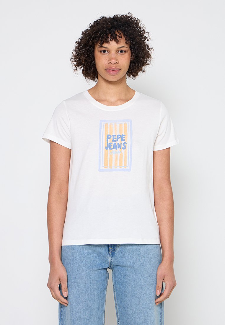 Pepe Jeans T-shirt print wit