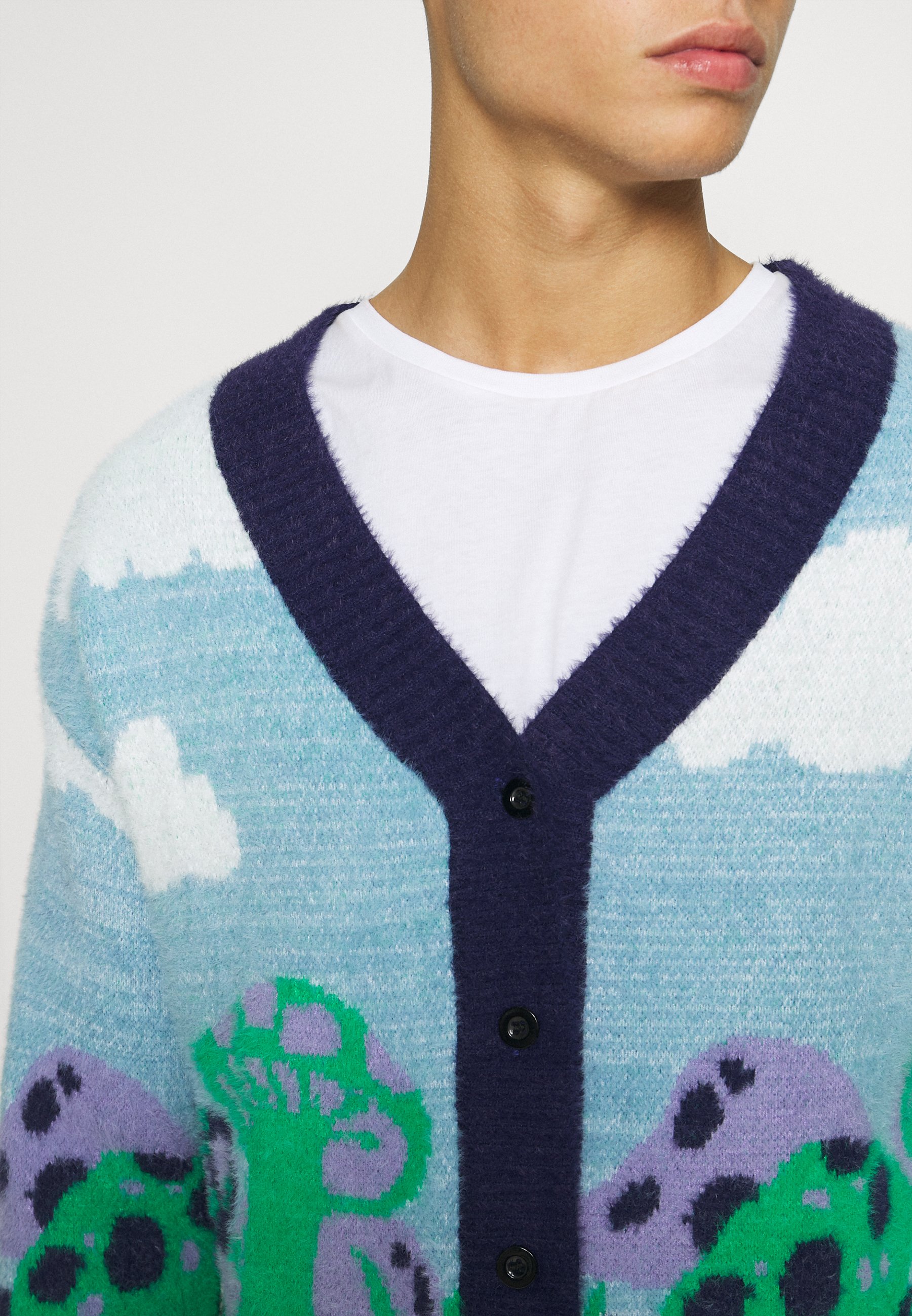 Homme MUSHROOM SCENIC CARDIGAN - Gilet Homme MUSHROOM SCENIC CARDIGAN - Gilet