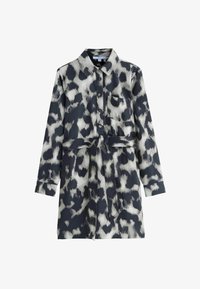 Sélectionné, grey leopard print