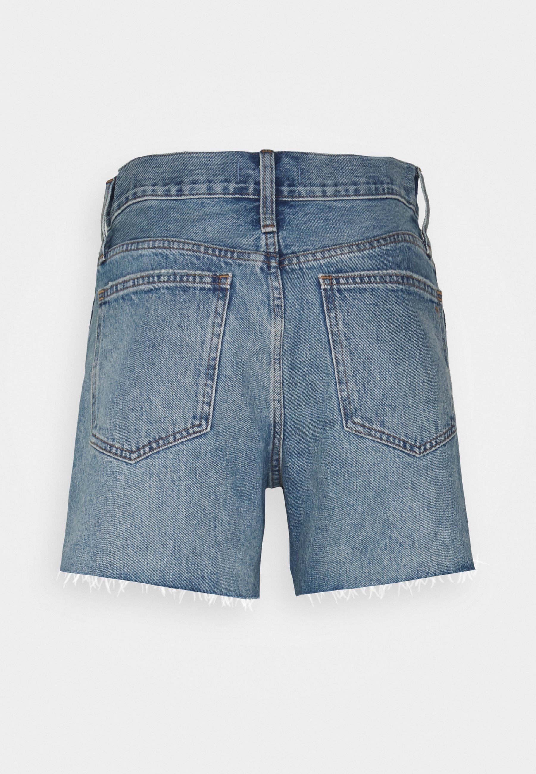 Madewell Long Inseam Relaxed Denim Shorts scottsburg, Women's, Size: 23, Blue Denim