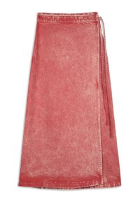 Falda acampanada - red