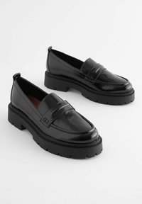 Next Loaferit/pistokkaat - black