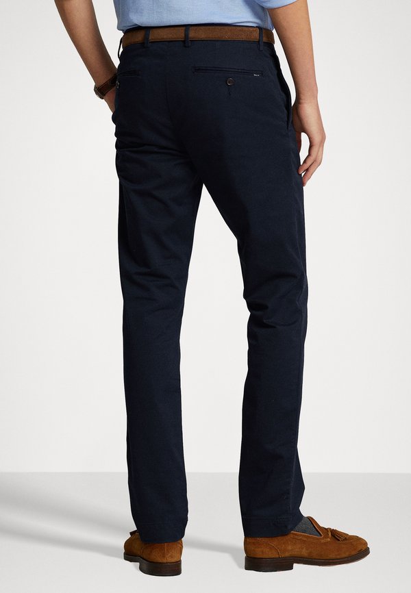 FLAT PANT - Trousers - marine3