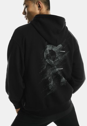 Džemperis su gobtuvu - black   olive