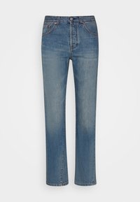 OLIVIA - Calças de ganga de perna direita - steel blue wash