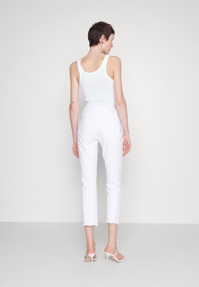 Paige CINDY - Jeans baggy - white noise w/ grand
