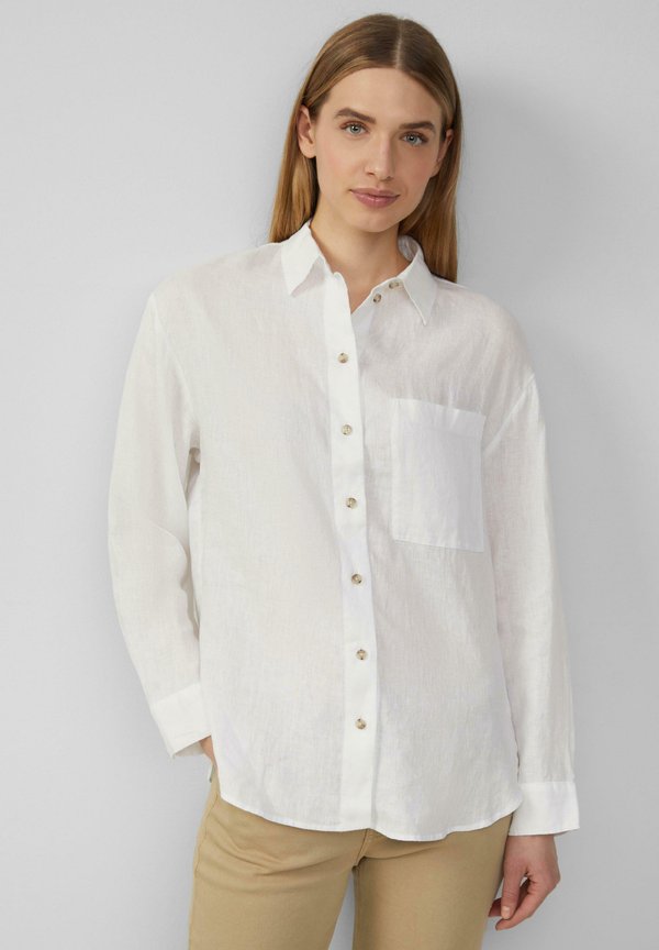 Hemdbluse - weiß