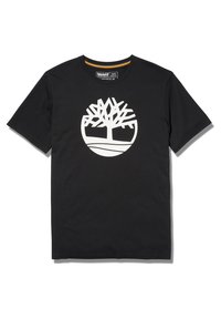 meliert T-Shirt RIVER grey medium heather/grau- print Timberland - - KENNEBEC TREE