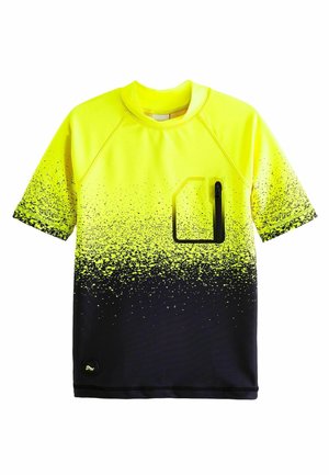 Next SHORT SLEEVE SUNSAFE  - T-shirt de surf - yellow black