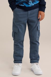 WE Fashion Reisitaskuhousut - blue