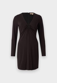LONG ORING MINI DRESS - Cocktailkleid/festliches Kleid - black