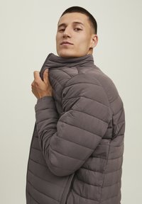 Jack & Jones PREMIUM JJERECYCLE PUFFER COLLAR  - Allvädersjacka - mulch