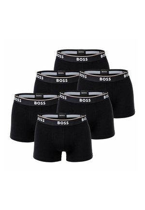 BOSS 6 PACK - Kurze Boxershorts - schwarz