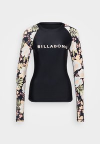 LOST COVE LEILANI SUNSHIRT - Bikini augšdaļa - black pebble