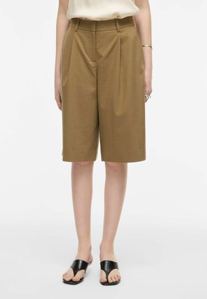 Rouge Edit BERMUDASHORTS ROULAMBETHA MID-WAIST - Shorts - petrified oak