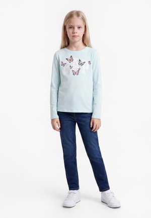 GAP, VALUE TEE 2 PACK - Langærmet T-shirt - light blue/dark blue
