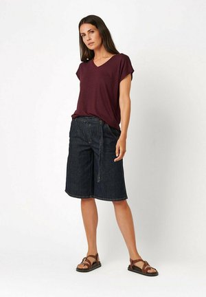 TONI STYLE LIV BERMUDA - Jeans Shorts - dark blue