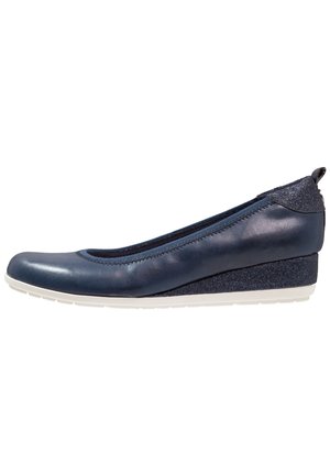 Escarpins compensés - dark blue