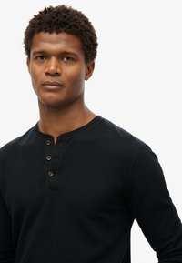 Superdry & Co THE MERCHANT STORE GRANDAD  - Langarmshirt - black