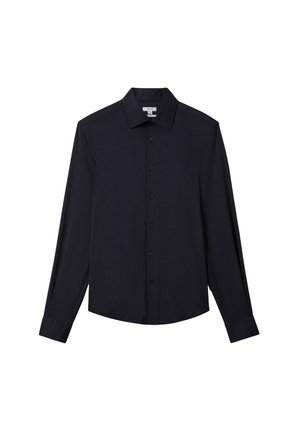 Reiss REGULAR FIT VOYAGER LONG-SLEEVE TRAVEL - Camisa elegante - navy