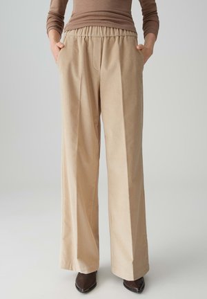 MID - Pantaloni - macadamia