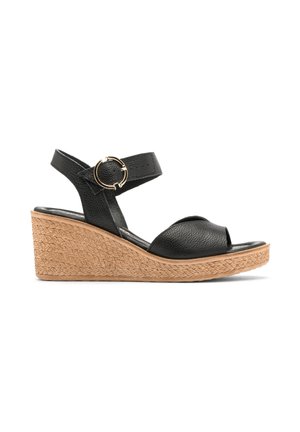 Sandale s platformom - black