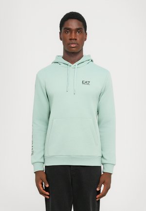 TRAIN LOGO SERIES HOODIE EXTENDED - Hoodie - blue surf