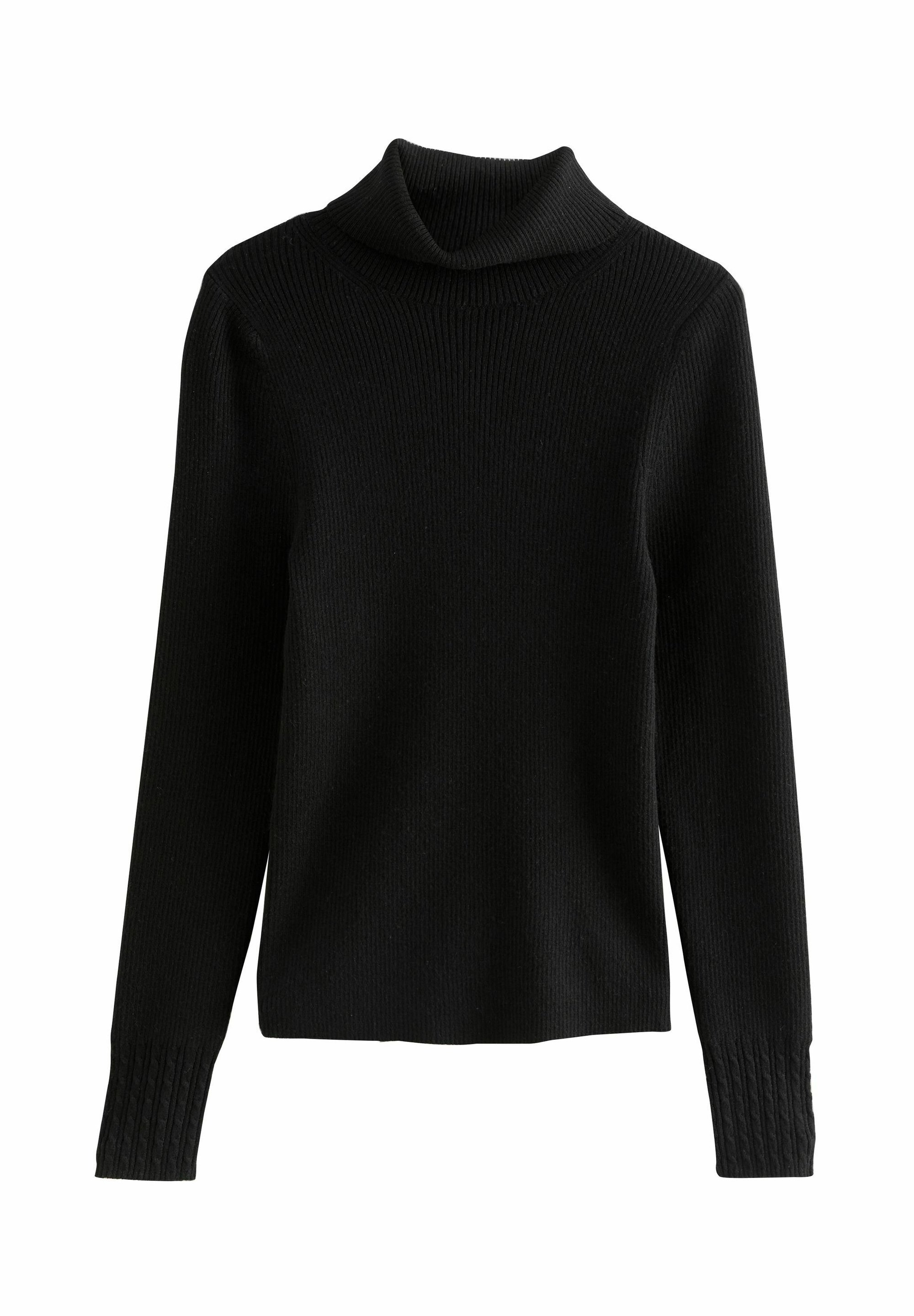 Next TALL FIT ROLL NECK Jumper black Zalando