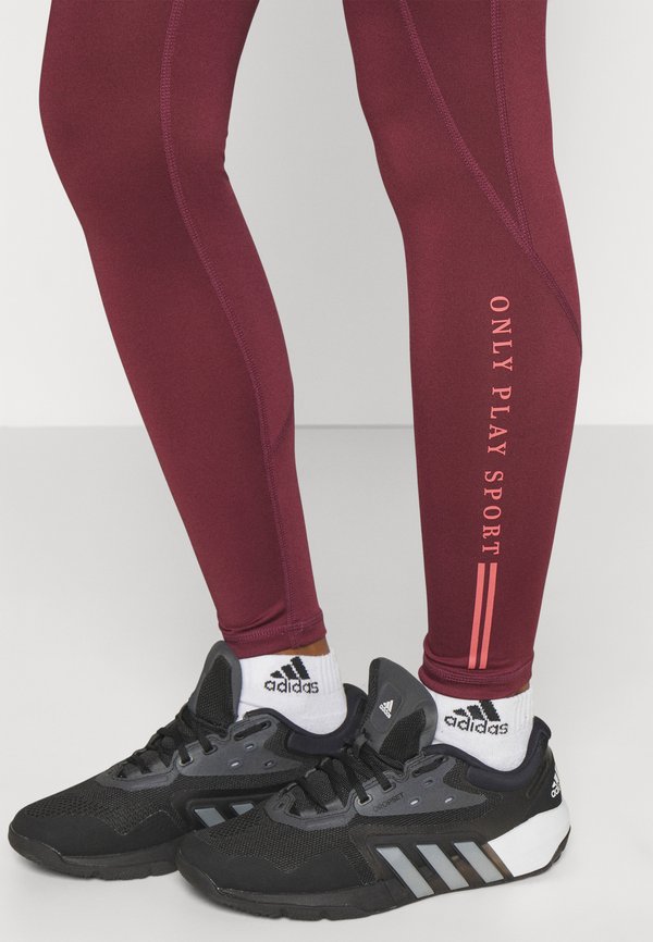 ONPJAM-SWEET-1 HW PCK TRAIN  - Leggings - windsor wine4