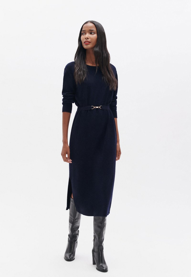 Caroll FASHION ELEGANT MODERN MATHILDE Vestito estivo navy blue/blu