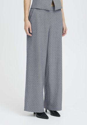 Bukser - dark grey melange