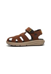 Timberland - FISHERMAN - Walking sandals - dark brown Thumbnail Image 1