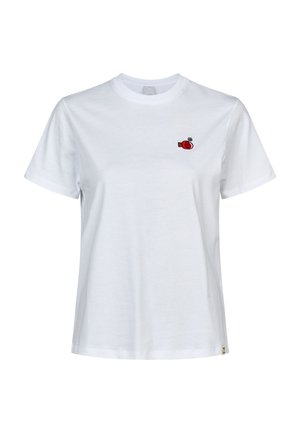 Iriedaily, IRIEDAILY T-SHIRT BOX FLOWER - T-Shirt print - white