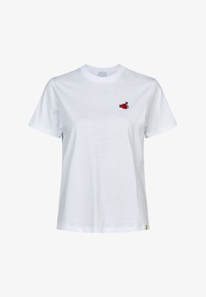 Iriedaily, IRIEDAILY T-SHIRT BOX FLOWER - T-Shirt print - white