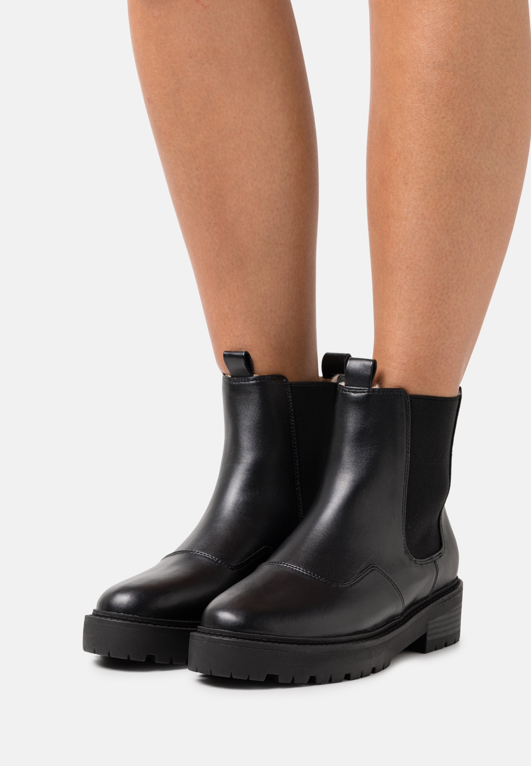 Nly by Nelly WARM CHELSEA BOOT - Korte laarzen - black/zwart - Zalando.be