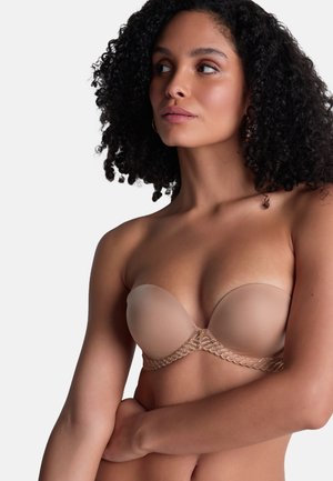 Soutien-gorge à bretelles amovibles - sand