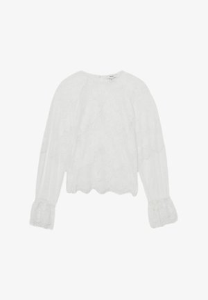 Reiss REGULAR FIT-EMILIA FLARED-CUFF - Blůza - ivory