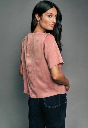 Next CRINKLE REGULAR FIT - Blůza - rose pink