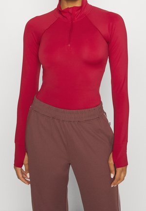 Long sleeved top - bordeaux